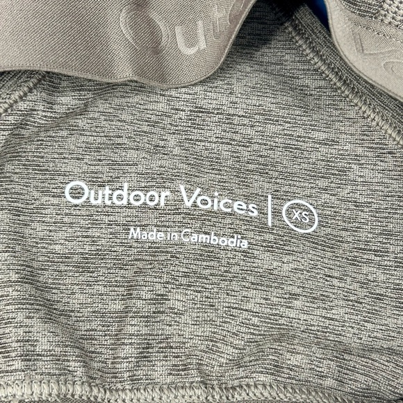 Outdoor Voices Steeplechase Racer Back Sports Bra sz XS - Picture 3 of 5